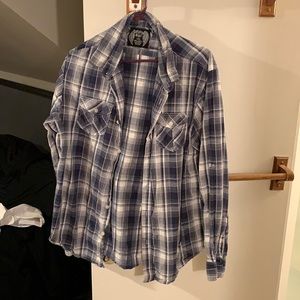 Eighty Eighty Plaid button up 2x